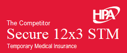 Secure Short Term health insurance 12x3